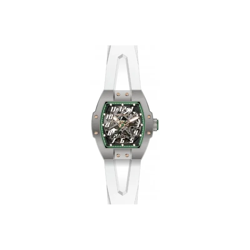 INVICTA JM Correa Collection Wrist Watch Automatic Mechanical Movement Silicone Strap 47mm Cut-Out Dial Men's Watches-1