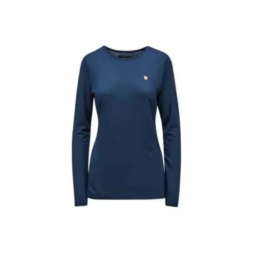 Fjallraven T-Shirts Women's Blue