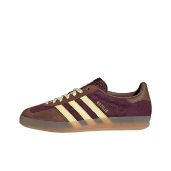 Adidas Originals Gazelle Indoor Maroon Almost Yellow