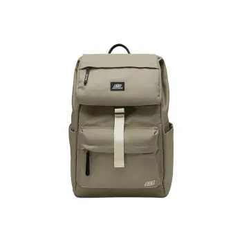 Skechers Polyester Backpack Medium Size Unisex Olive Green