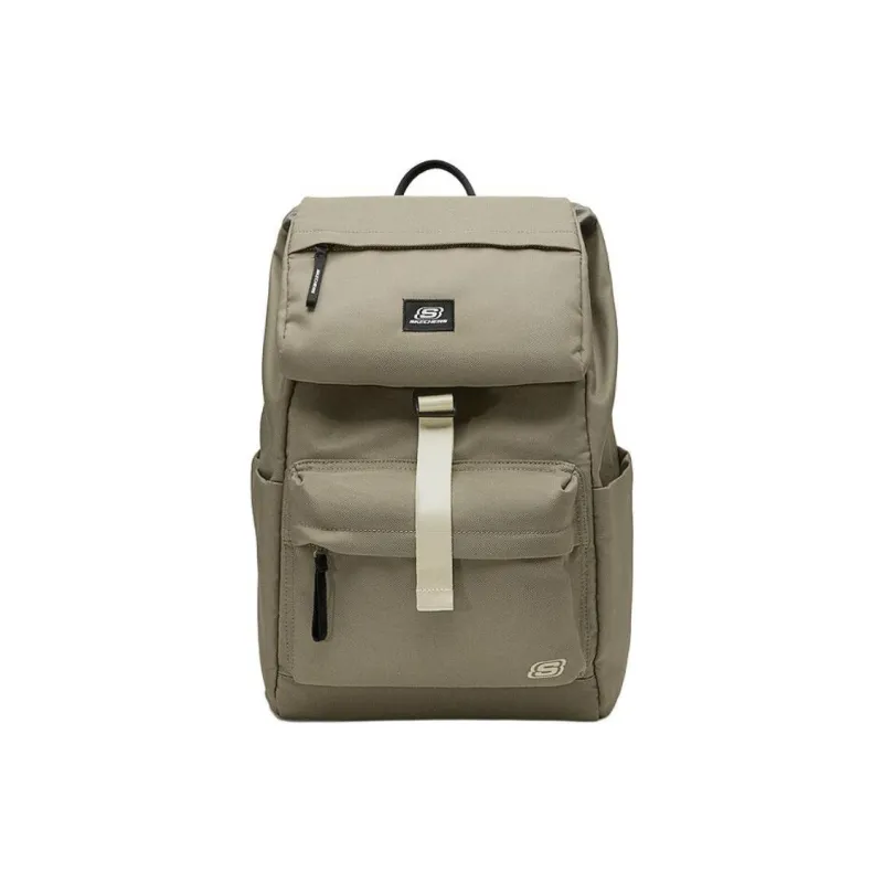 Skechers Polyester Backpack Medium Size Unisex Olive Green-0