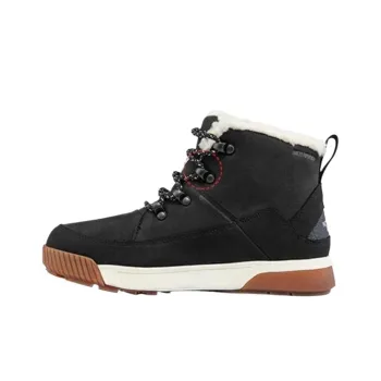 THE NORTH FACE Waterproof Crew Outdoor Boots Medium Heel 3 5cm Women's Black