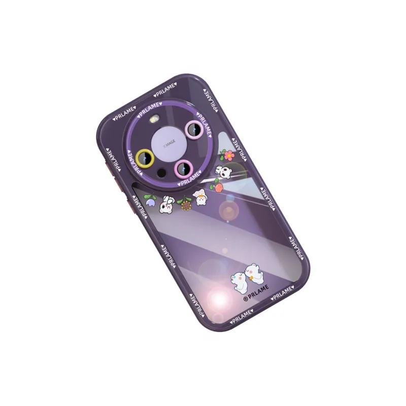 Sen Dog Acrylic Material Transparent Creative High End Instagram Style Phone Cases Applicable To Huawei Mate60Pro/50/40-4