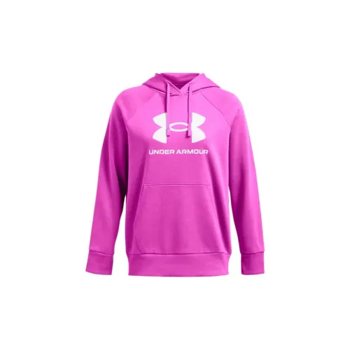 Under Armour Rival Fleece Sweatshirts Women's Pink