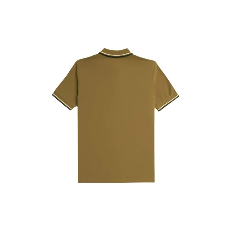 FRED PERRY Polo Shirt Men's Umber-1