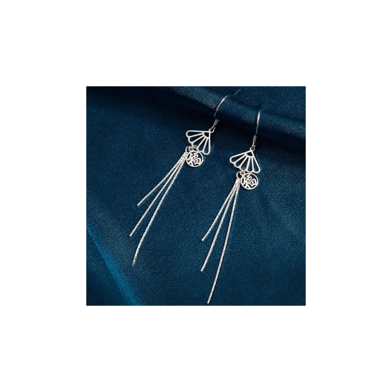 AIDIER 925 Sterling Silver Drop Earrings Women's-2