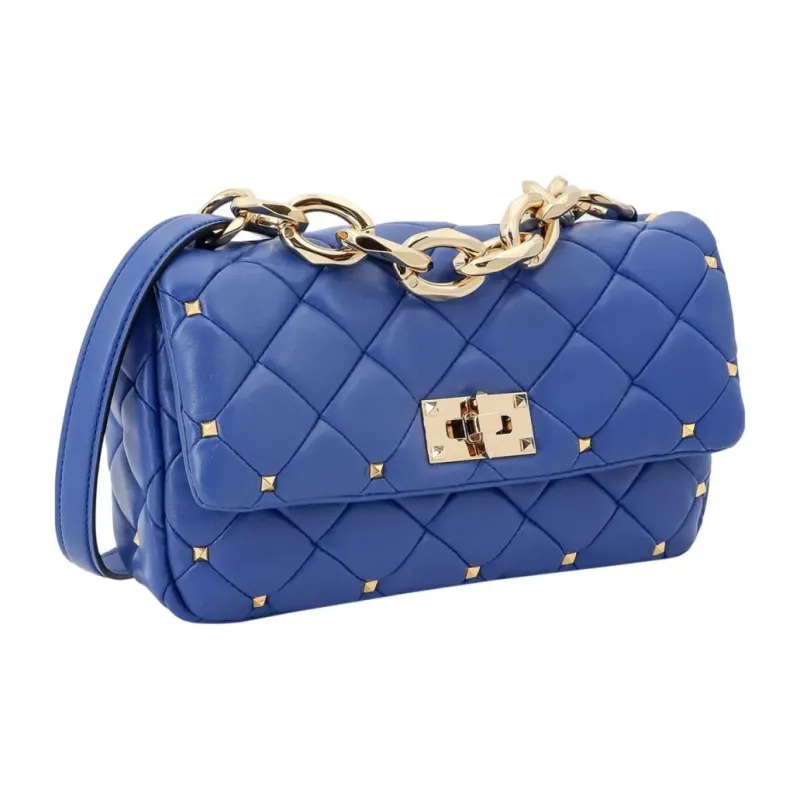 Valentino Garavani Rockstud Spike Foldover Top Shoulder Bag-1