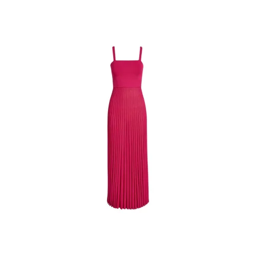 SCANLAN THEODORE Slip Dresses Women's Magenta/Yellow Red