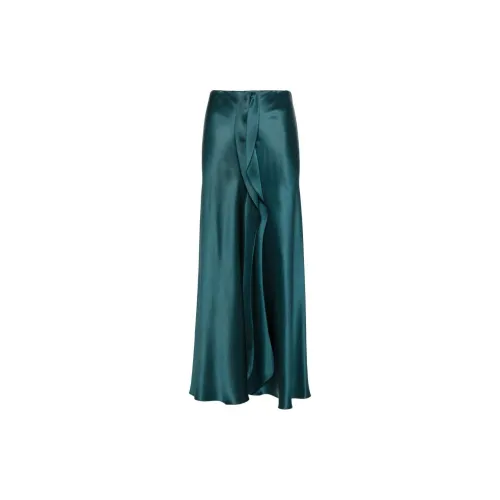 GIORGIO ARMANI Casual Long Skirts Women's Forest Green