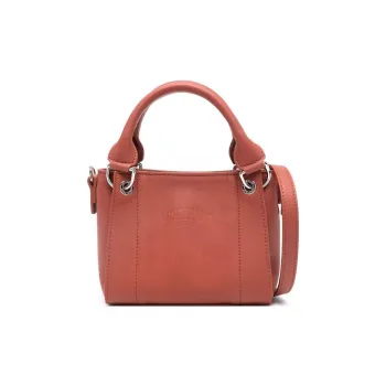 LONGCHAMP Mini 3D Leather Tote Bag