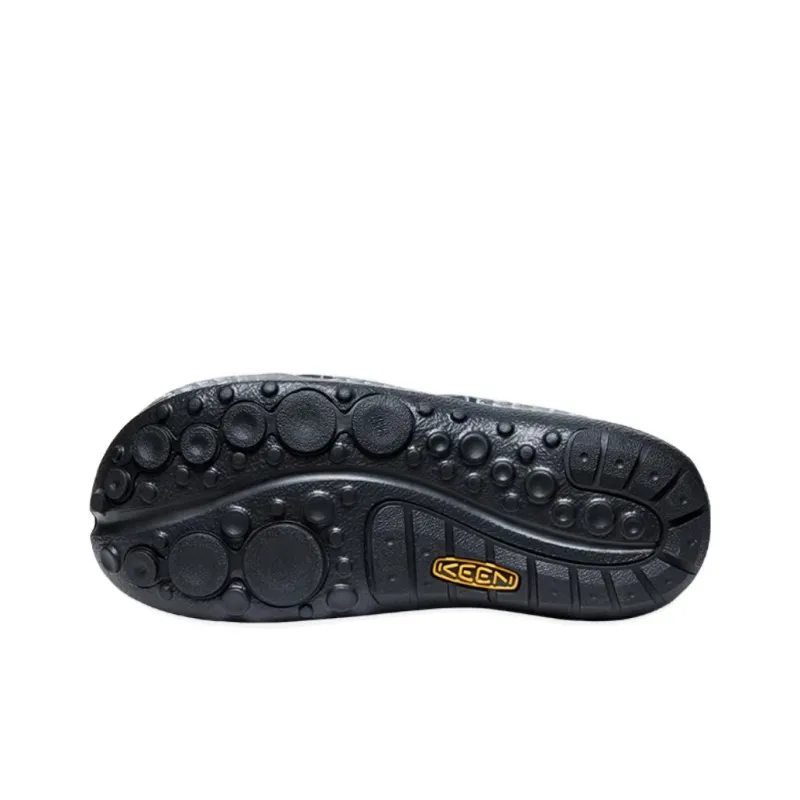 KEEN Shanti Rubber Sole Slip Resistant Quick Dry Closed Toe Slippers Unisex Black-3