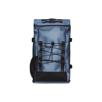 Rains Polyester Outdoor Hiking Bag Backpacks Large Size Unisex Bay Blue