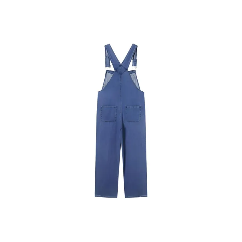 DIALOGUE Overalls Women's Denim Blue-1