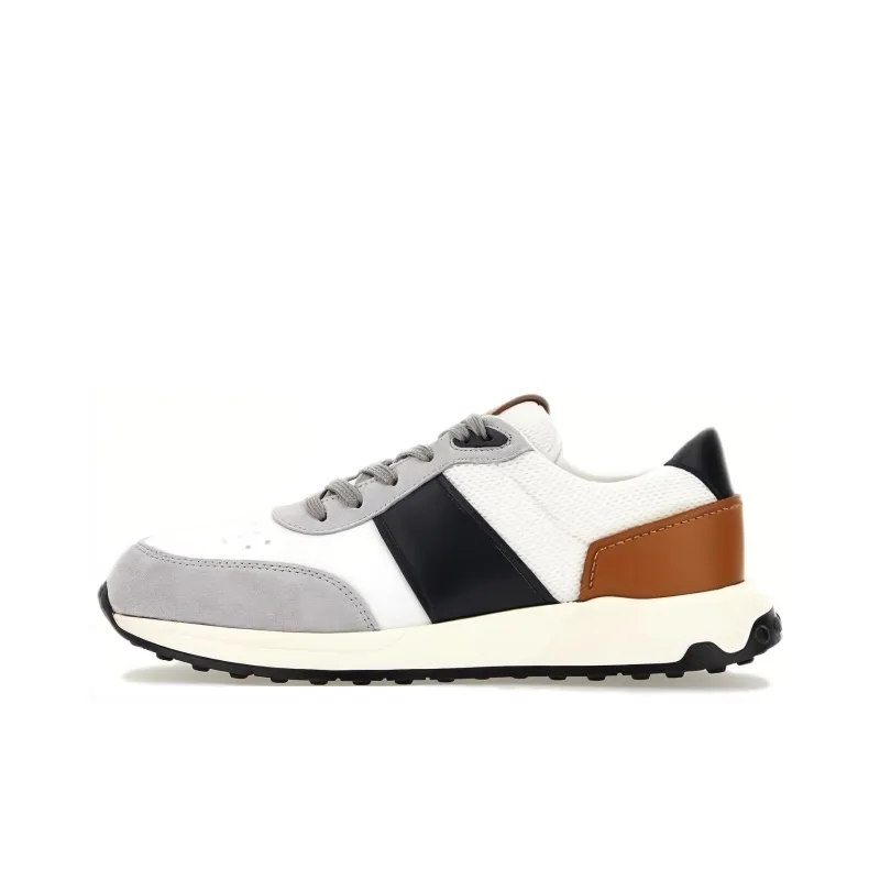TOD'S Panelled Leather Sneakers-0