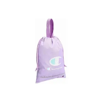 Champion Recycled Polyester With PU Coating Shoe Bag With Drawstring Handbag Storage Bag Women's Purple