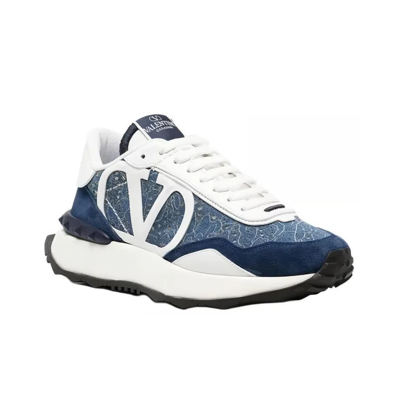 Valentino GARAVANI Low Top Casual Shoes Women's Blue-2