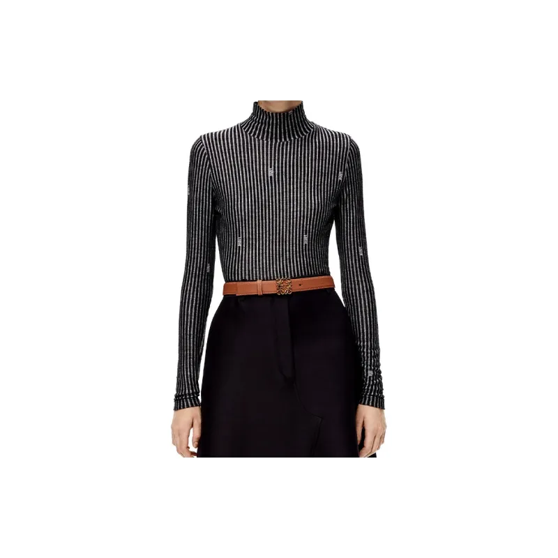 LOEWE Leather Belts Women's Brown-1