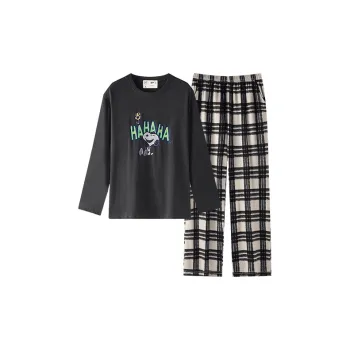 Beiyan x SNOOPY Pajama Set Women's Gray