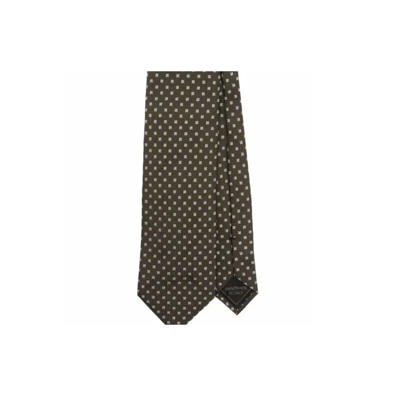 Brioni Geometric jacquard Tie-2