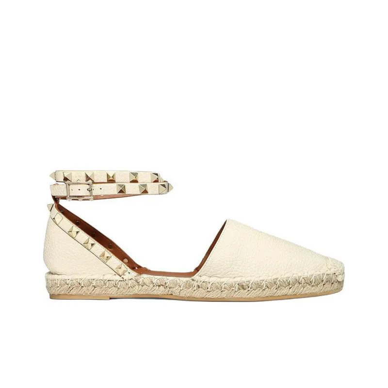 Valentino Casual Single Shoes Women's Beige-1