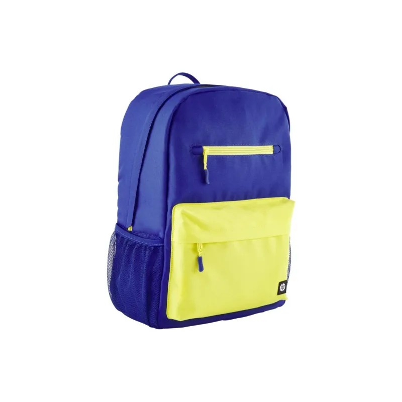 HP HUIPU Polyester Backpack Unisex Blue With Lemon Accents-2
