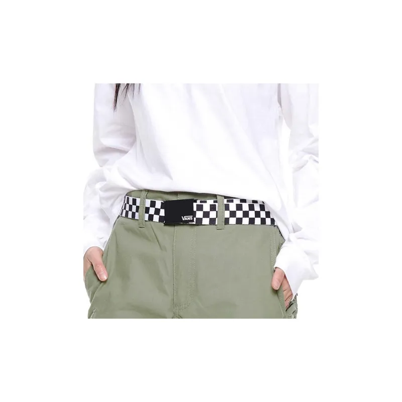 Vans Leather Belts Unisex White-2