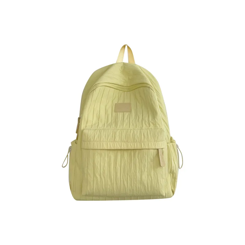 KAMLUI Nylon Fabric Backpack Regular Unisex Multicolor-2