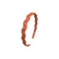 Minimalist Style Wave Headband-Orange