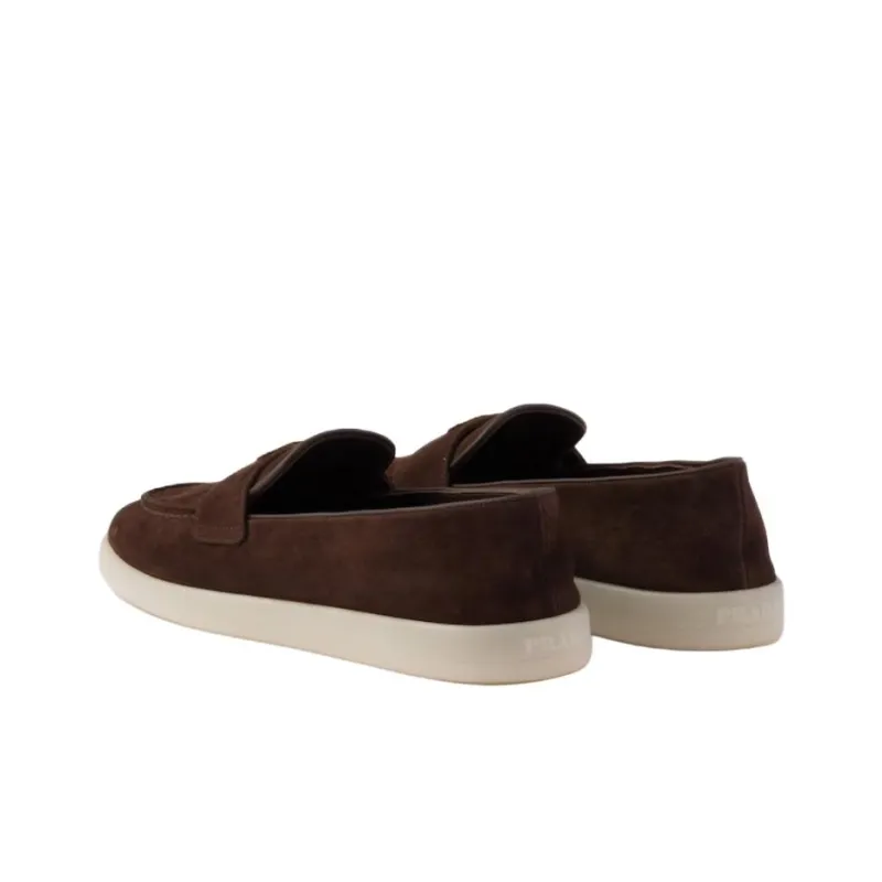 PRADA Loafers Women's Dark Brown-5