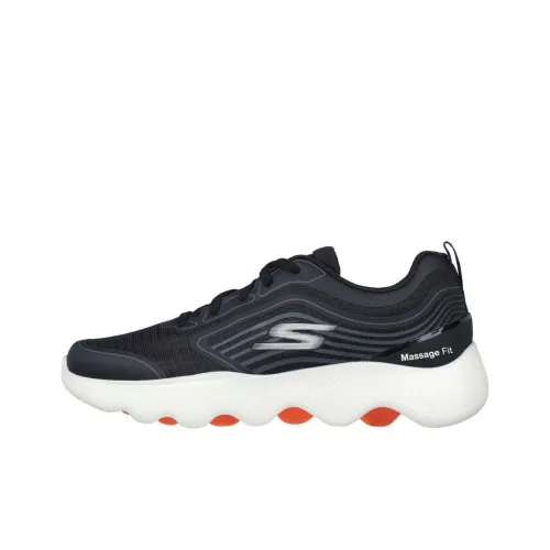 Skechers GOWALK Casual Shoes Men Low-Top Black/Orange