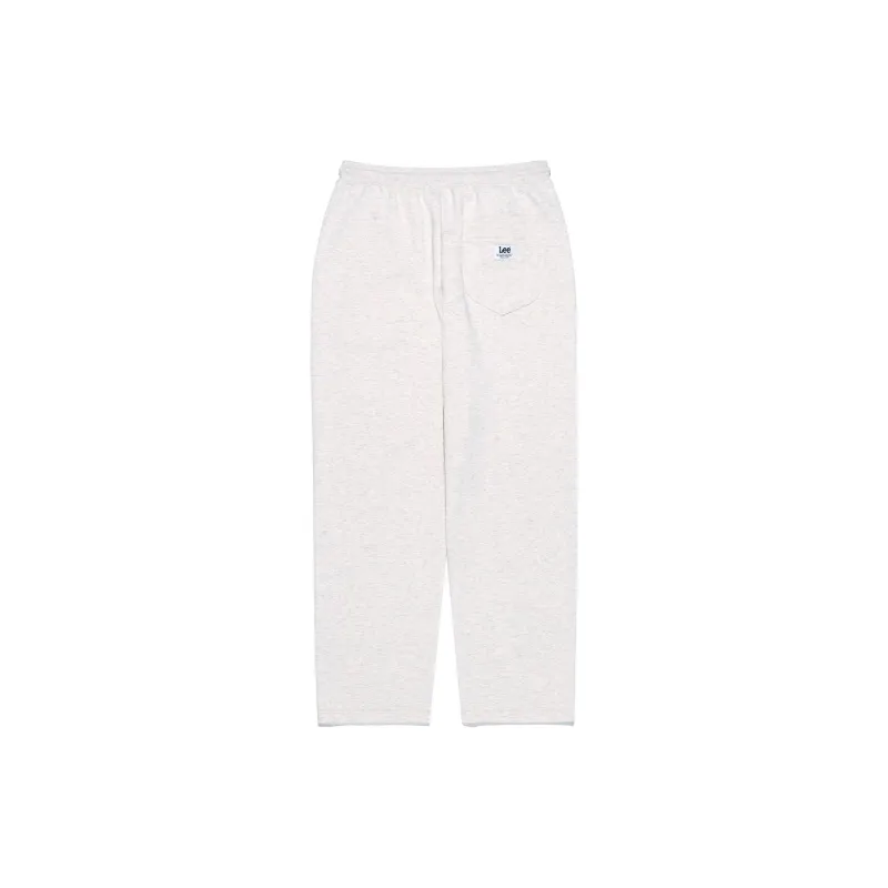 Lee Knitted Sweatpants Men's Oat-1