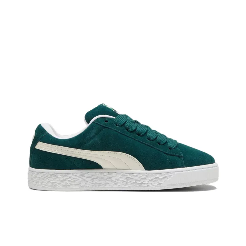 PUMA Suede XL Anti Slip Wear Resistant Low Top Skateboard Shoes Unisex Green-1