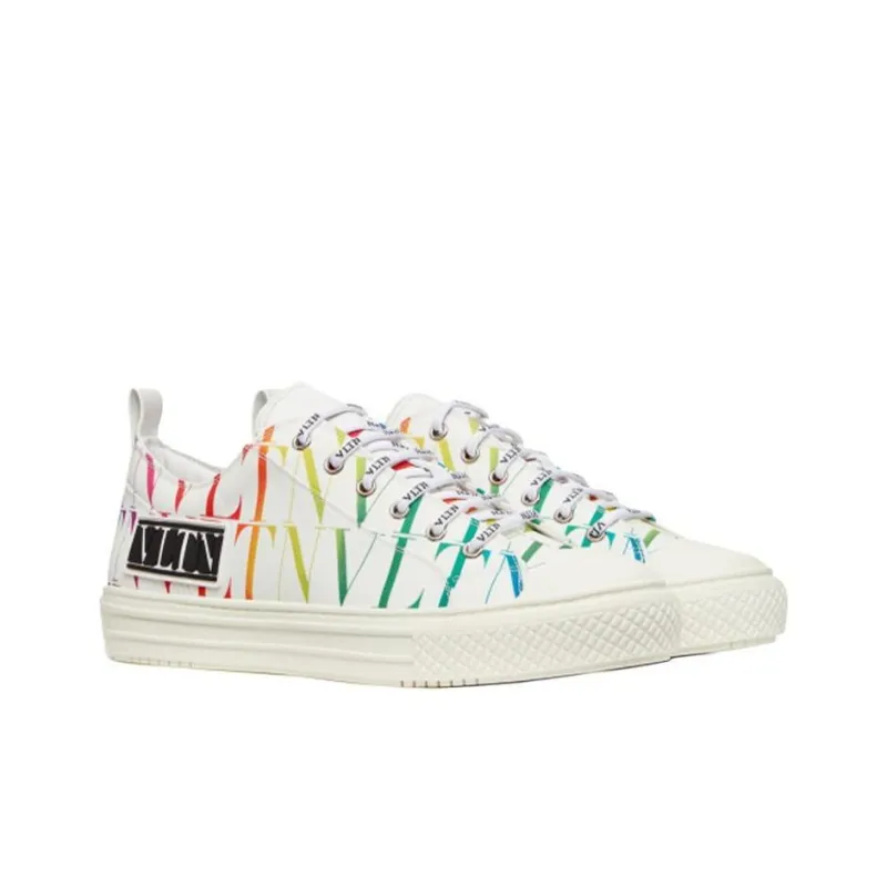 Valentino Giggies Low 'VLTN Times Allover Print   White Multi'-3