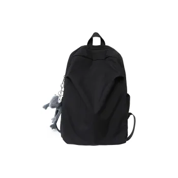 Parker Bear Nylon Backpack Regular Unisex Black/White/Gray/Orange