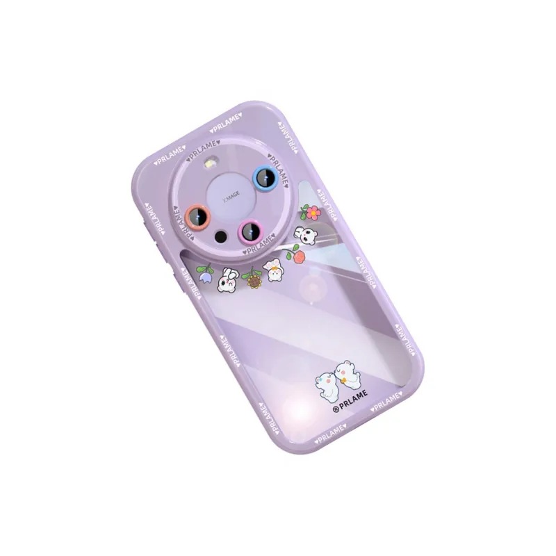 Sen Dog Acrylic Material Transparent Creative High End Instagram Style Phone Cases Applicable To Huawei Mate60Pro/50/40-7