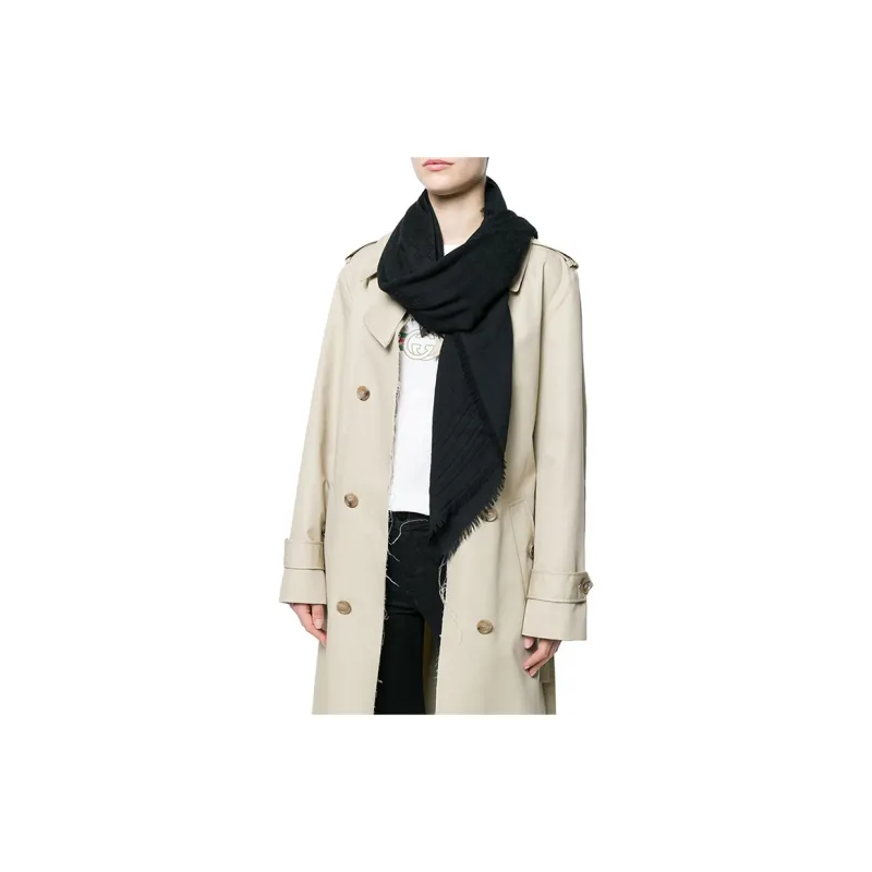 GUCCI Shawls Unisex Black-1