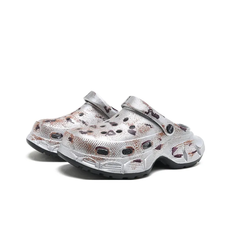 EXULL Q Clogs Women's Rusty Silver-2