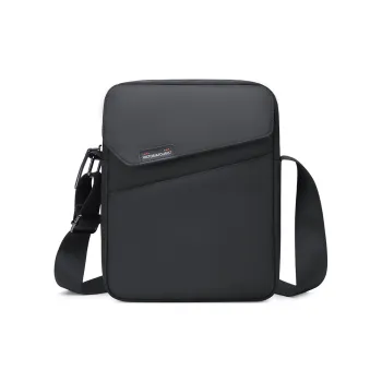 Victorian Traveler Nylon Shoulder Bag, Crossbody Bag Regular Men's Black
