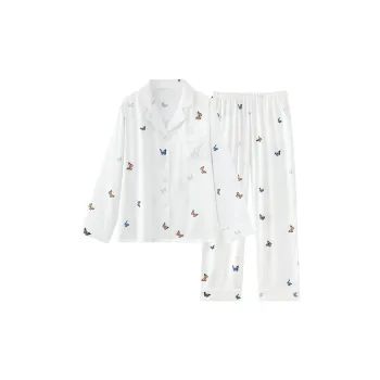 O'MESIK Pajama Set Women's Fairy White