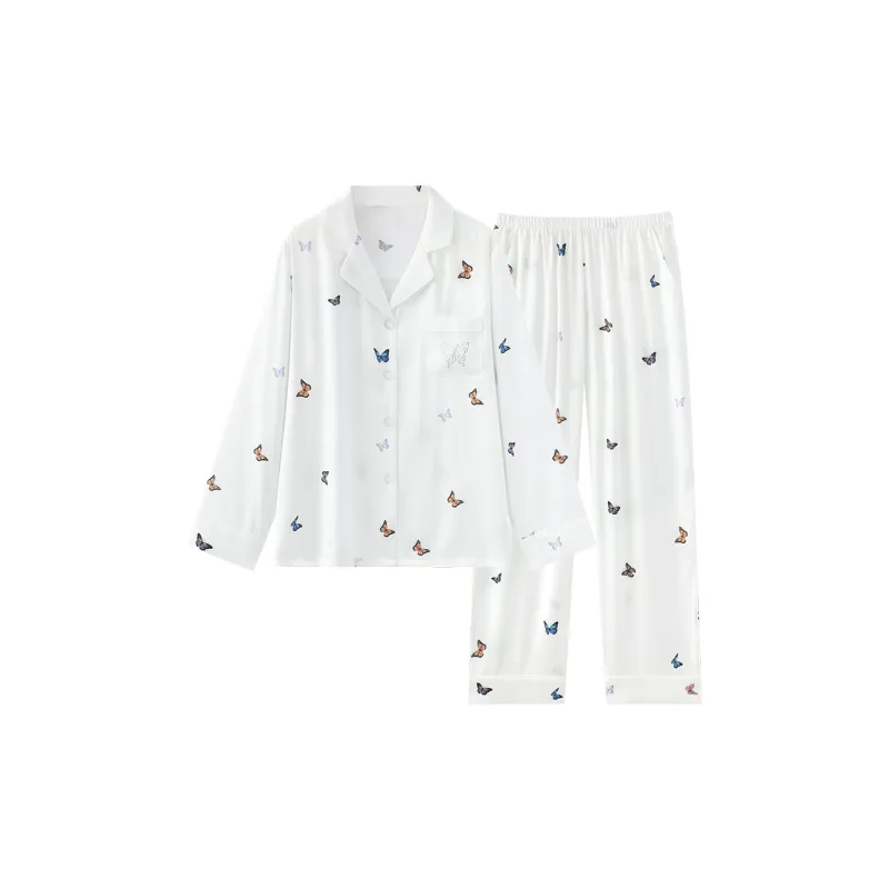 O'MESIK Pajama Set Women's Fairy White-0
