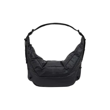 Lemaire Cotton Handbag, Shoulder Bag Tubas Unisex Gray Black