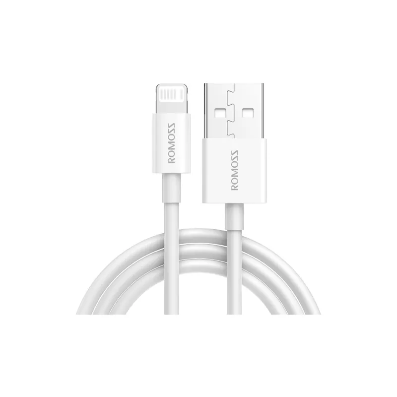 ROMOSS CB12 0.2/1/1.5/2.0m A To Lightning Type C To Lightning Safe Fast Charging No Damage To Device Apple Cable-0