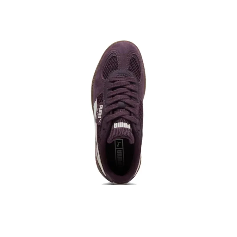 PUMA Palermo Slip Resistant Low Top Casual Shoes Unisex Purple-3