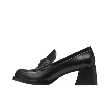 COACH Natalie Loafers 5cm Women's Black