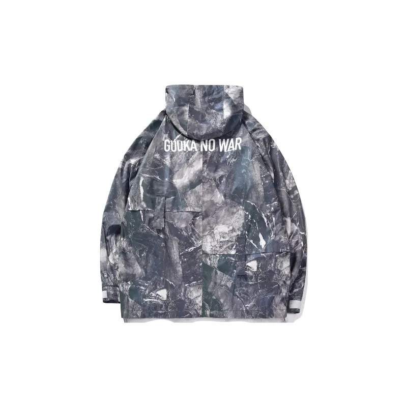 GUUKA TECH Trench Coat Men's Multicolor-1