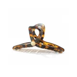 Tubas Small Gold Logo Claw Clip 13cm