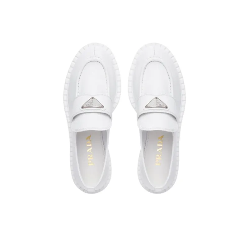 PRADA Loafers Women's White-4