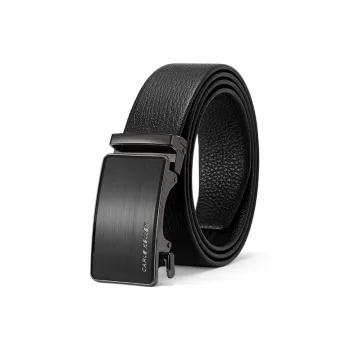 CARLE KELLEN Genuine Leather Belt With Automatic Buckle High-End Brand Pants Belt Leather Belts Men's Width 3.5CM