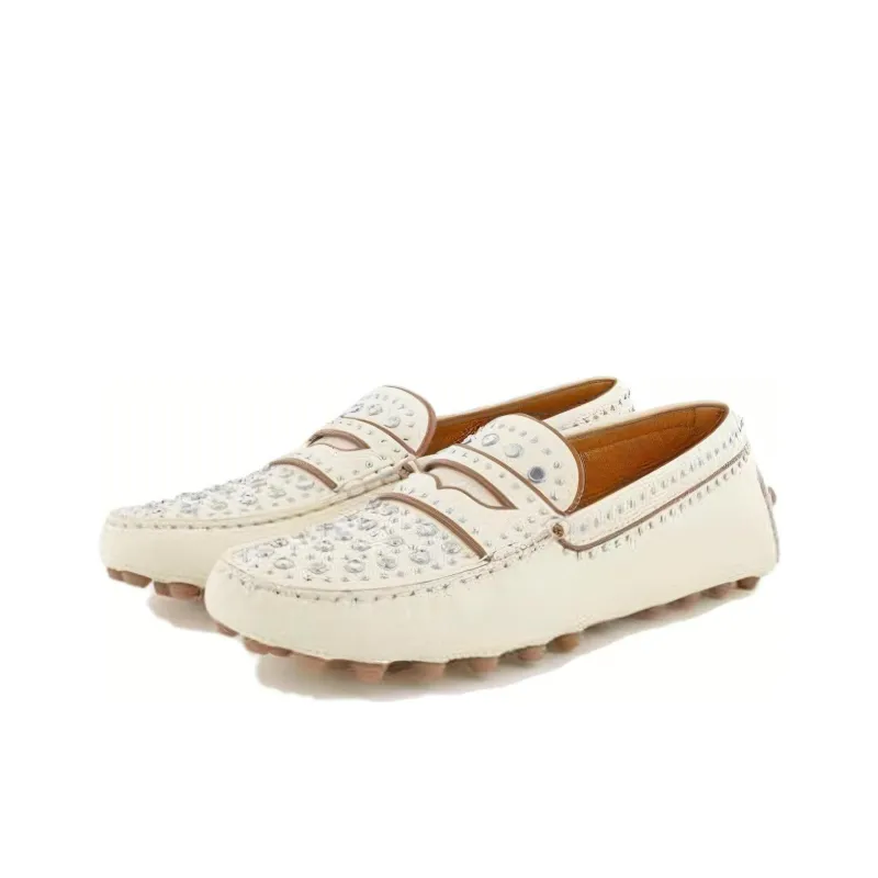 TOD'S Gommino Macro Studded Loafers-2