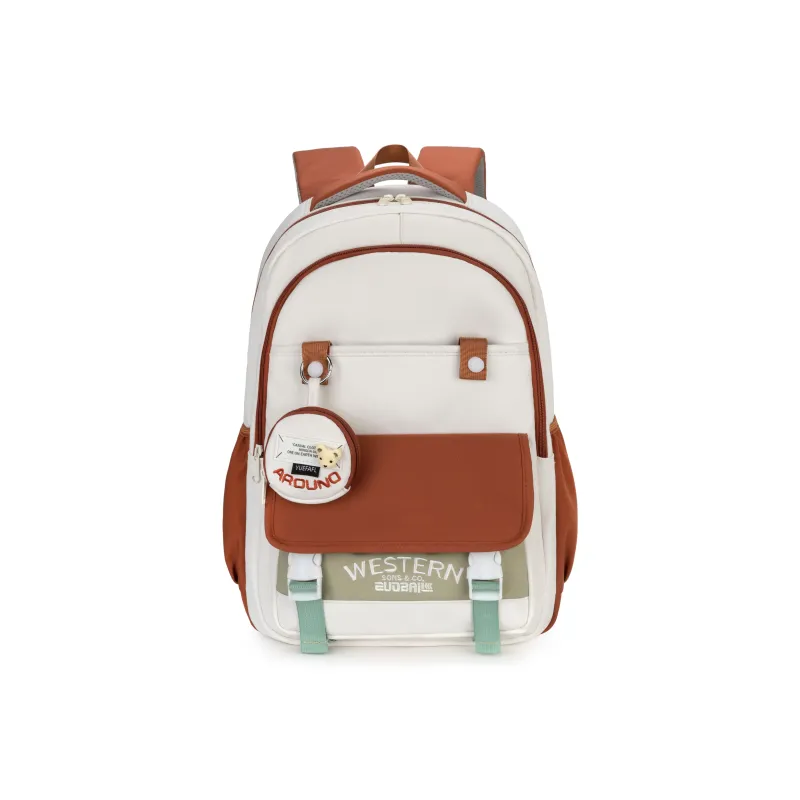 ZUOBAILI Nylon Zip Closure With Large Capacity Unisex Multicolor-2